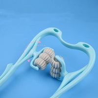 Thumbnail for Multifunctional Manual Six-wheel Neck Massager Massage Relieve Roller Massage Tool